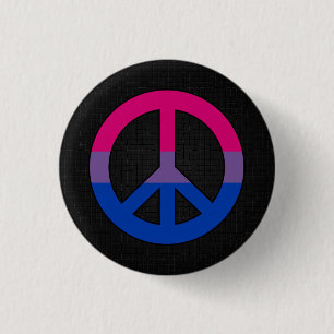 Schaltfläche "Bisexuelle Flagge" Button