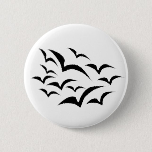 Schaltfläche "Black Bat Cloud" Button (Vorderseite)