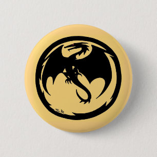Schaltfläche "Black Dragon Gold" Button
