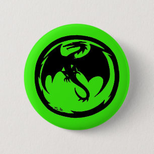 Schaltfläche "Black Dragon Green" Button