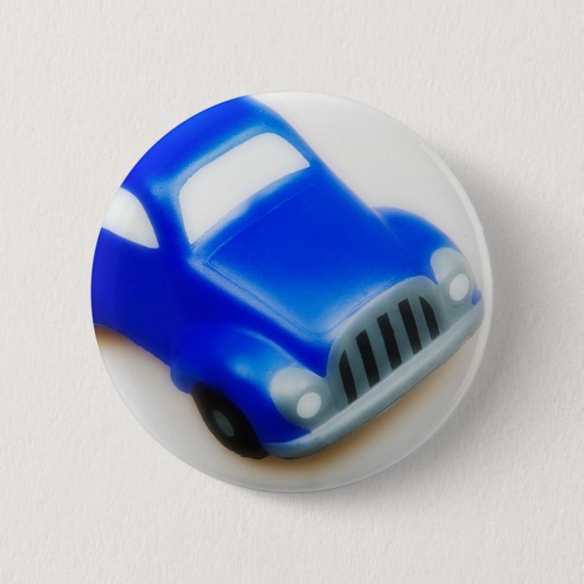 Schaltfläche "Blaues Auto" Button (Vorderseite)