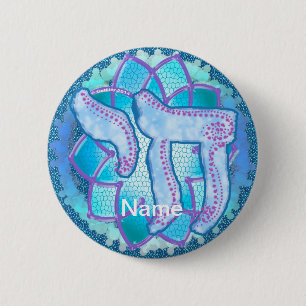 Schaltfläche Blue Chai Button