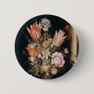 Schaltfläche Blume von Van den Berghe Button