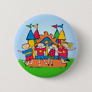 Schaltfläche "Bounce House" Button