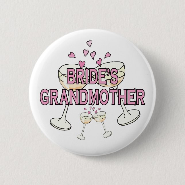 Schaltfläche: Bride's Großmutter Button (Vorderseite)