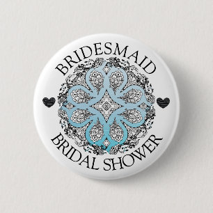 Schaltfläche Bridesmaid-Brautparty Button