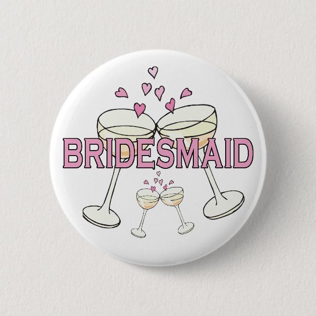 Schaltfläche: Bridesmaid Button (Vorderseite)