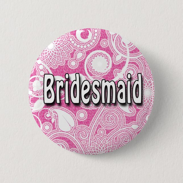 Schaltfläche: Bridesmaid Button (Vorderseite)