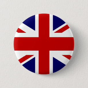 Schaltfläche "Britische Flagge" Union Jack Desi Button