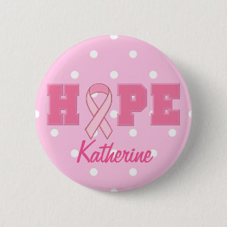 Schaltfläche "Brustkrebs-Hoffnung" Button