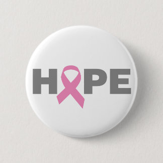 Schaltfläche "Brustkrebs-Hoffnung" Button