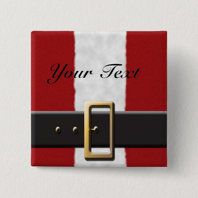 Schaltfläche "Button Back" für Weihnachts-Weihnach Button (Vorderseite)