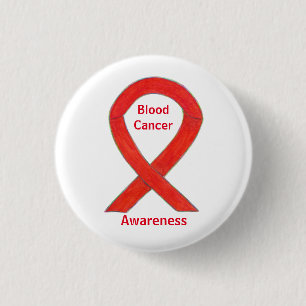 Schaltfläche Button des Blood Cancer Stripes Aware
