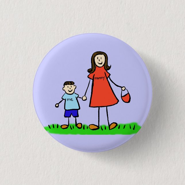 Schaltfläche Button für benutzerdefinierte Familie (Vorderseite)