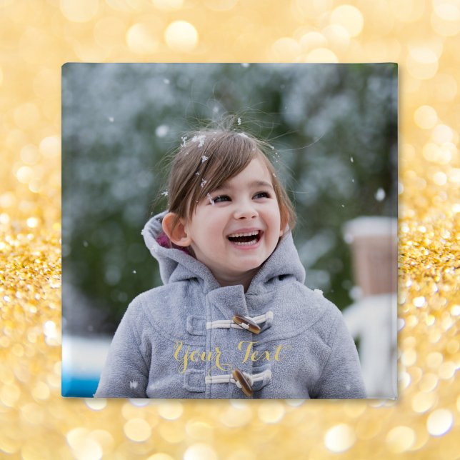 Schaltfläche Button für das benutzerdefinierte Per (Create Custom Personalized Square Photo Pin Button)