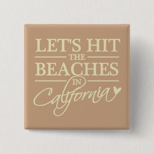 Schaltfläche "California Beaches" Button