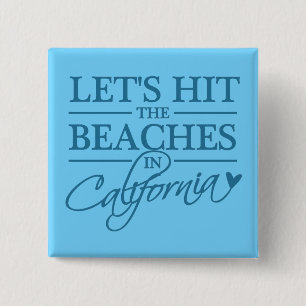 Schaltfläche "California Beaches" Button