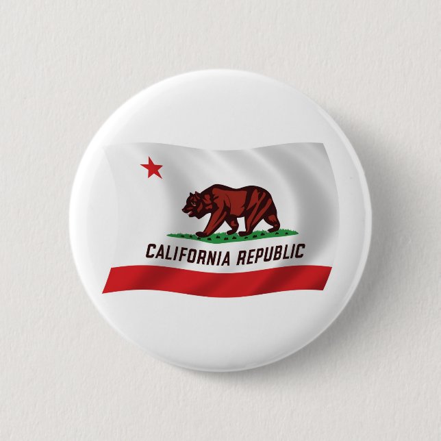 Schaltfläche "California Flag" Button (Vorderseite)