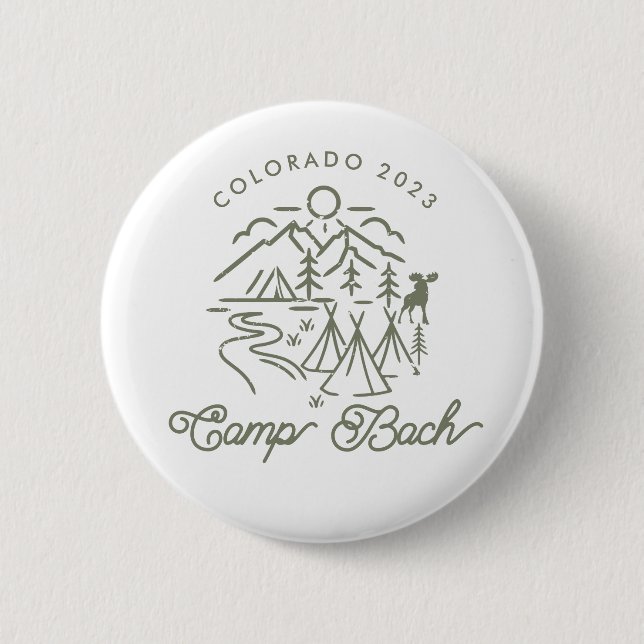 Schaltfläche "Camp Bachelorette" Button (Vorderseite)