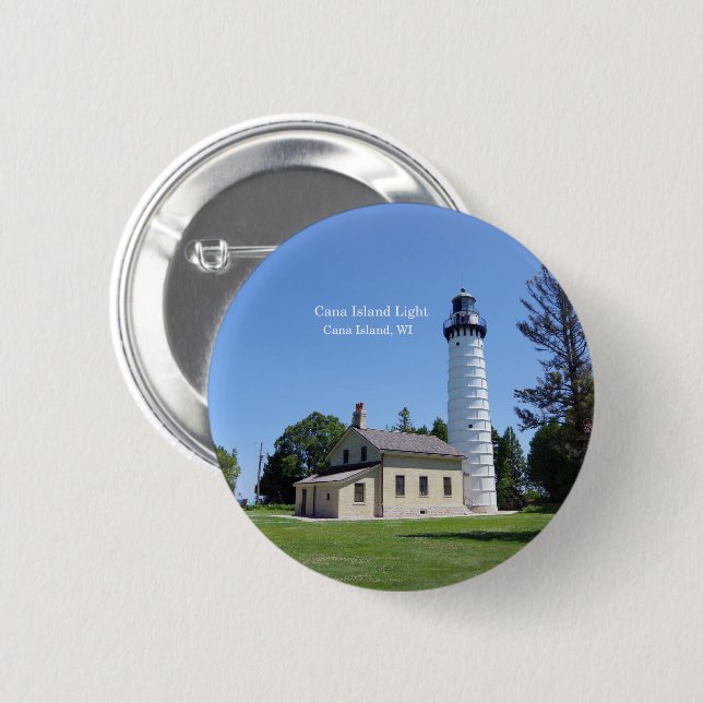 Schaltfläche "Cana Island Light" Button (Vorne & Hinten)