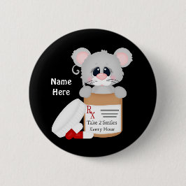 Schaltfläche Cartoon-Maus hinzufügen Button