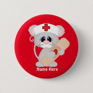 Schaltfläche Cartoon-Maus hinzufügen Button