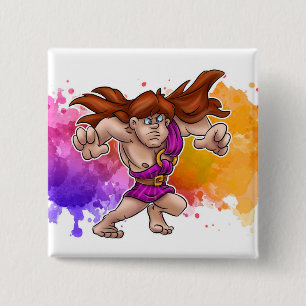 Schaltfläche Cartoon Samson Button