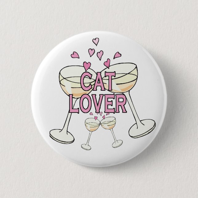 Schaltfläche: Cat Lover Button (Vorderseite)