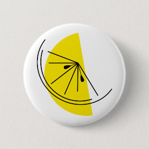 Schaltfläche Citrus Lemon Button