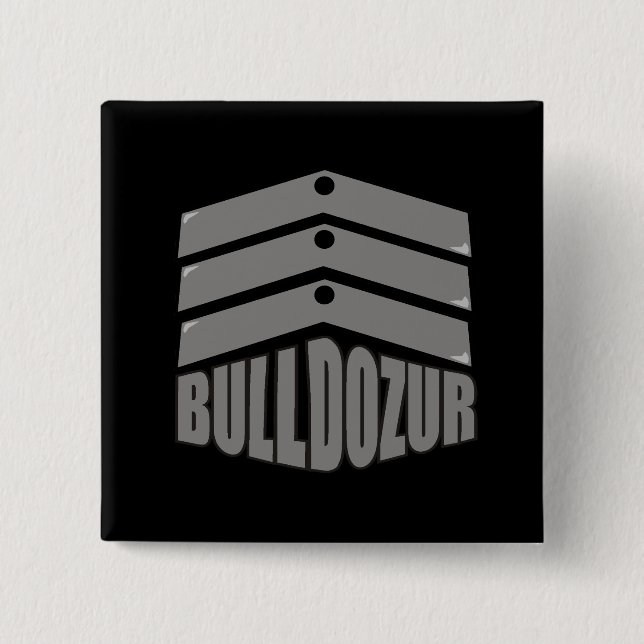 Schaltfläche "Coat of Arms" von Bulldozur Button (Vorderseite)