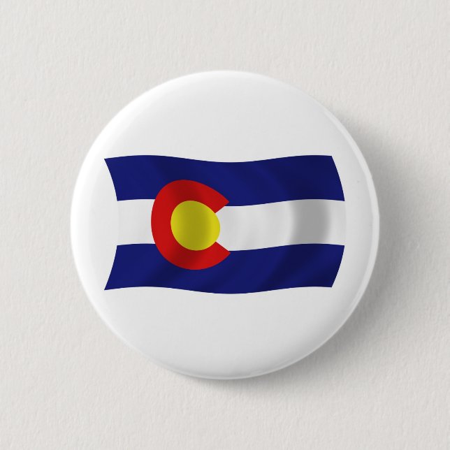 Schaltfläche Colorado Flag Button (Vorderseite)