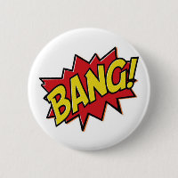Schaltfläche "Comic Books Superhero Bang"