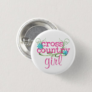Schaltfläche "Cross Country Girl" Button