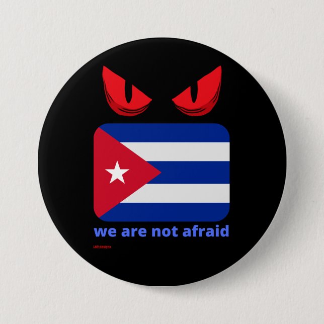 Schaltfläche "CUBA" Button (Vorderseite)