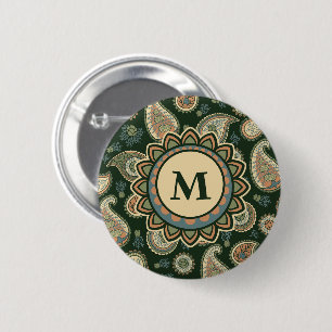 Schaltfläche "Cypress Paisley Pattern" Button