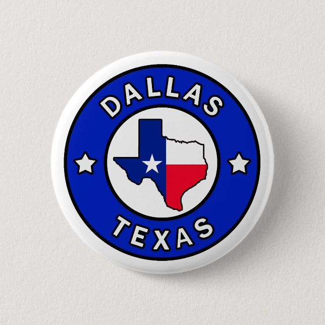 Schaltfläche Dallas Texas Button (Vorderseite)
