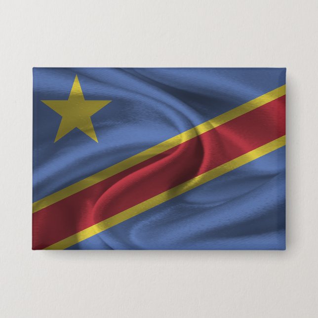 Schaltfläche "Demokratische Republik Kongo" Button (Vorderseite)