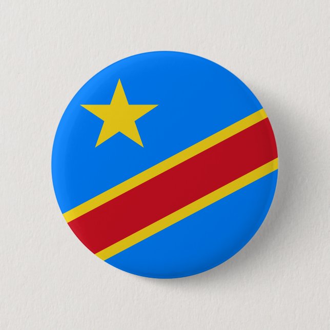 Schaltfläche "Demokratische Republik Kongo" Button (Vorderseite)