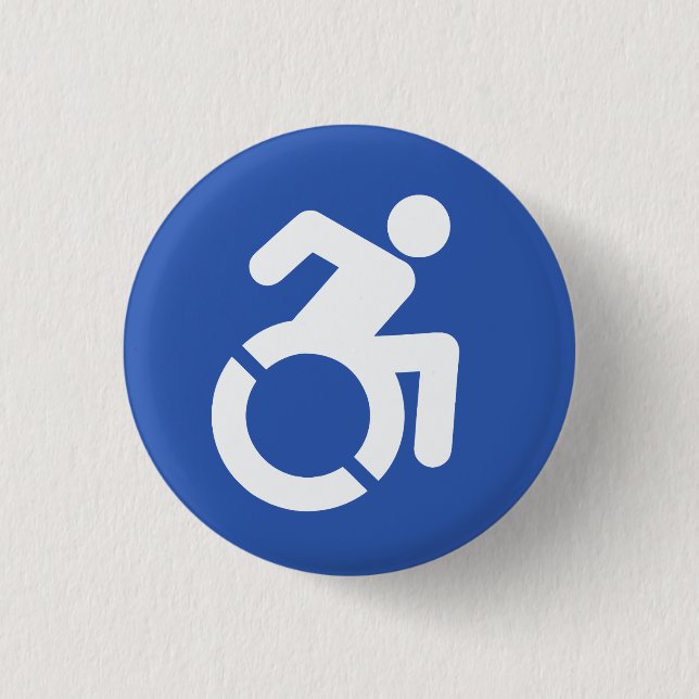 Schaltfläche "Disability" Button (Vorderseite)