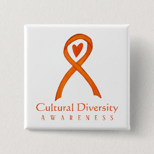 Schaltfläche "Diversity Awareness Ribbon"-Button Button