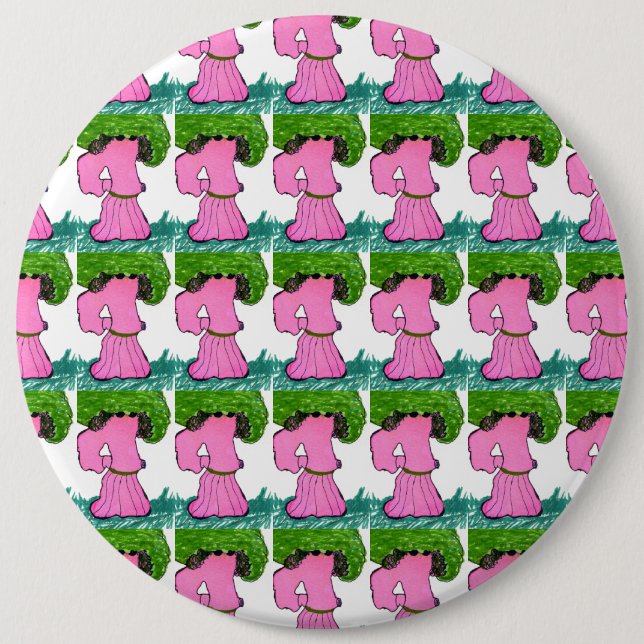 Schaltfläche "Do the Veggie Stroal Dance" für Abst Button (Vorderseite)