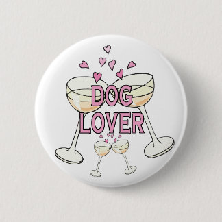 Schaltfläche: Dog Lover Button