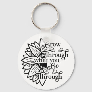 Schaltfläche "Durchgehen" Schlüsselanhänger