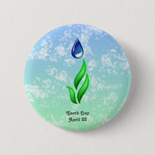 Schaltfläche "Earth Day" Button
