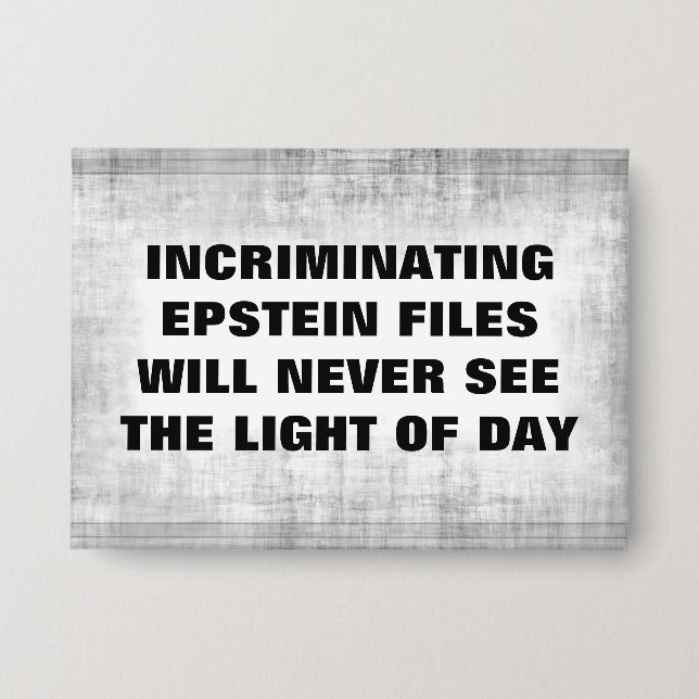 Schaltfläche Epstein Files Button (Vorderseite)