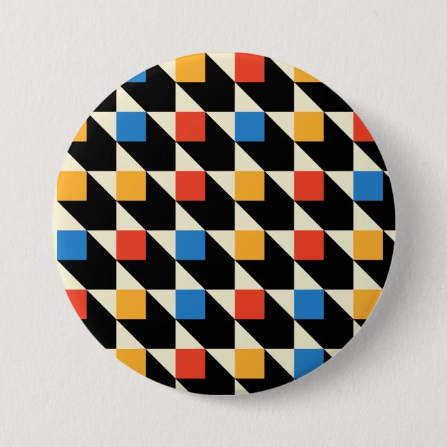 Schaltfläche "Farbige Quadrate" Button (Vorderseite)