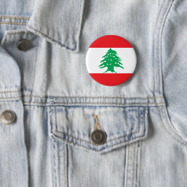 Schaltfläche "Flag Libanon" Button