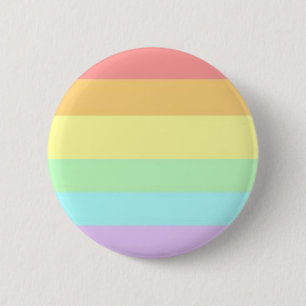 Schaltfläche "Flag Pastel Gay LGBT Prith" im Monat Button