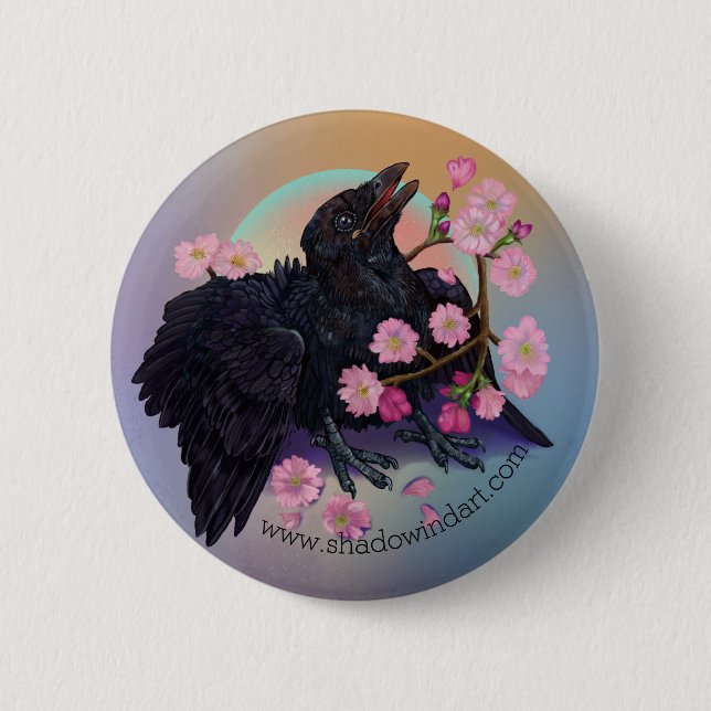 Schaltfläche "Fledgling Crow" Button (Vorderseite)