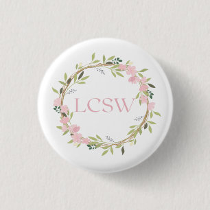 Schaltfläche "Floral Wreath LCSW" Button